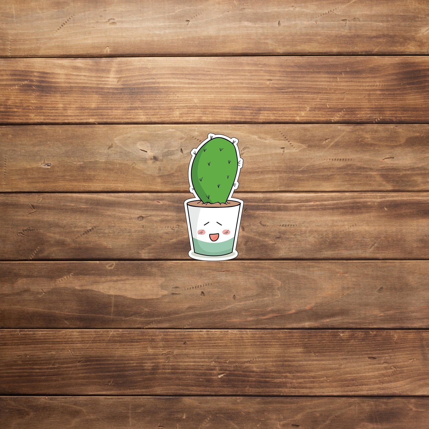 Cactus Sticker, Vinyl sticker, laptop sticker, Tablet sticker