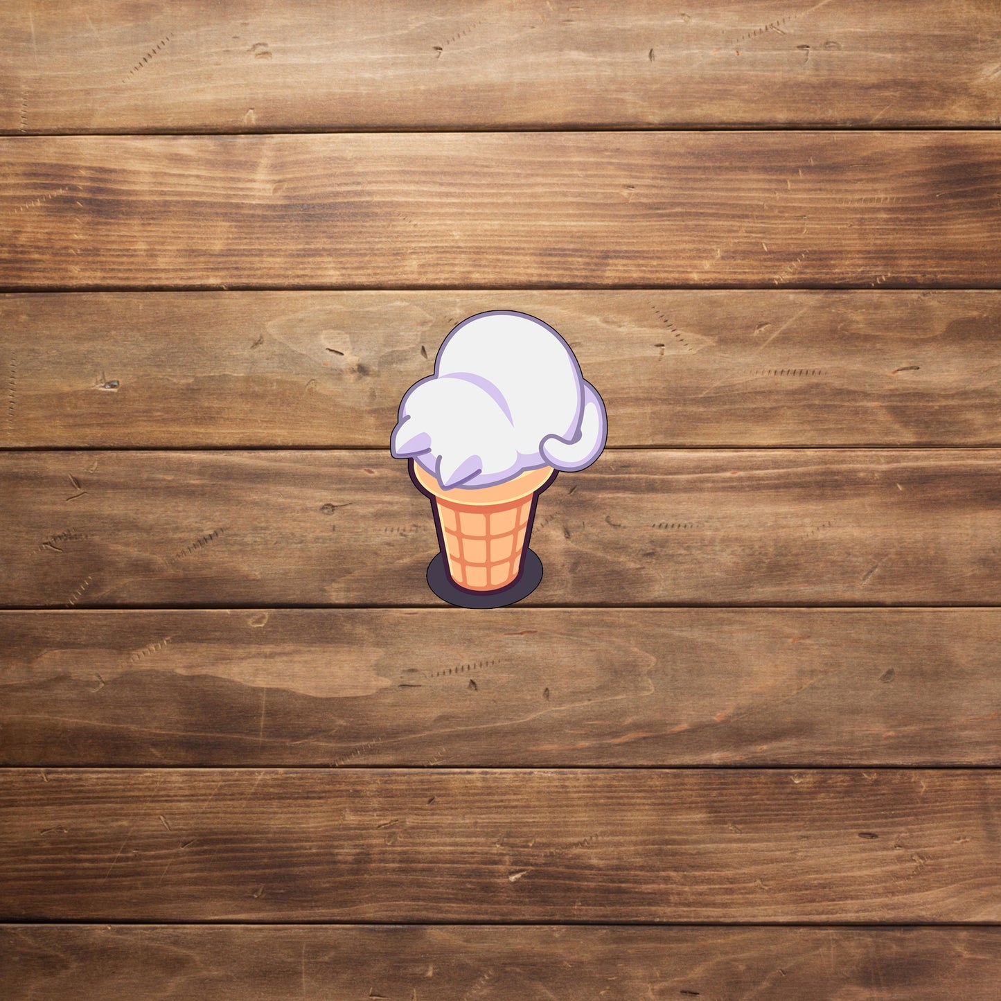 Ice cream Cat Sticker