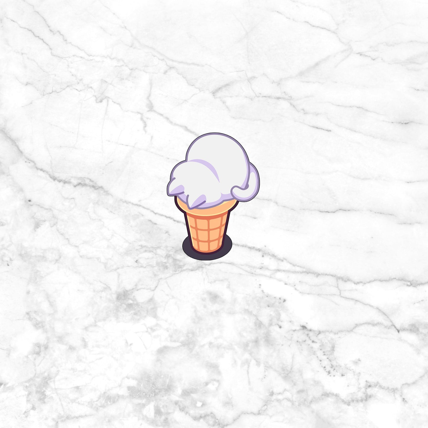Ice cream Cat Sticker