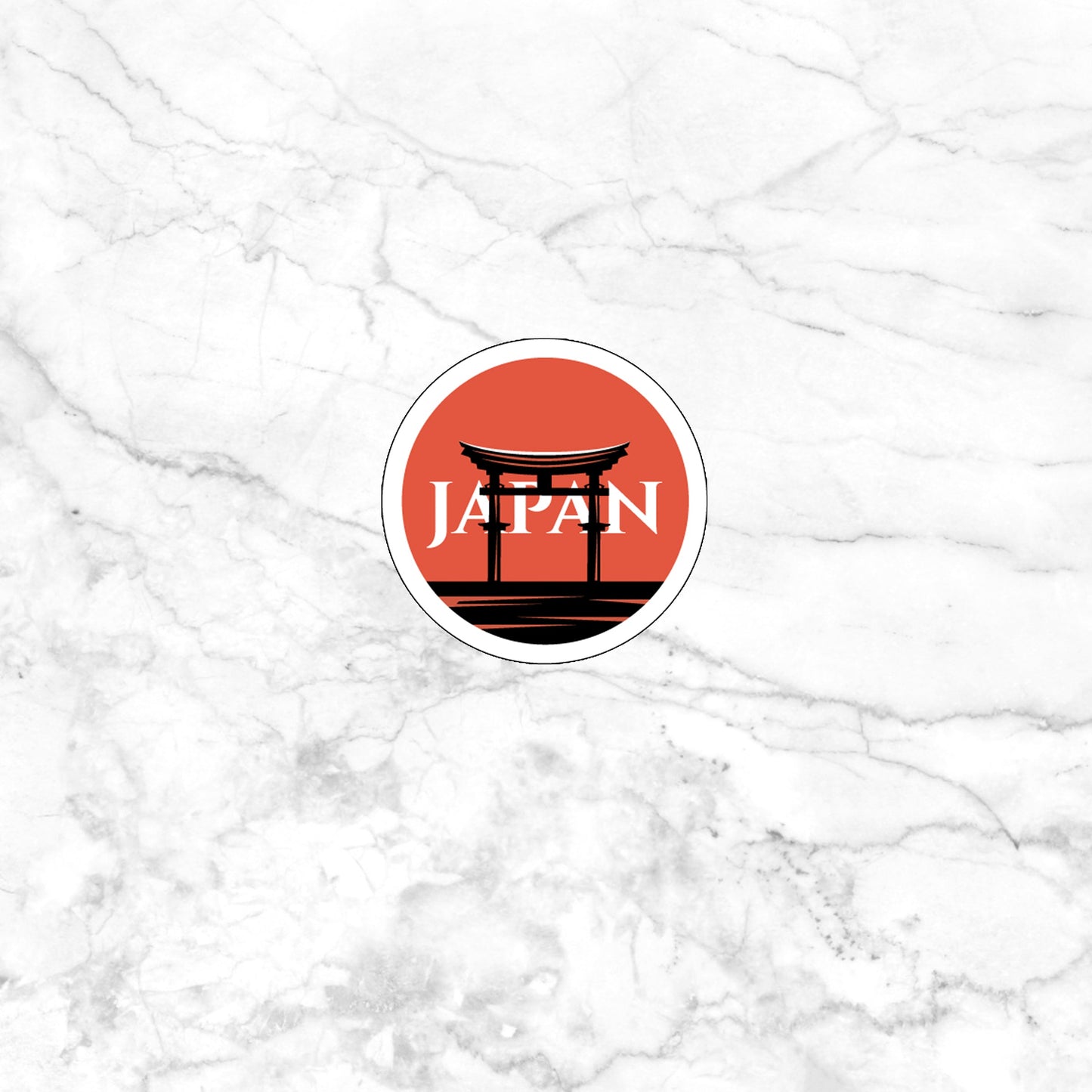 Japan Sticker,  Vinyl sticker, laptop sticker, Tablet sticker