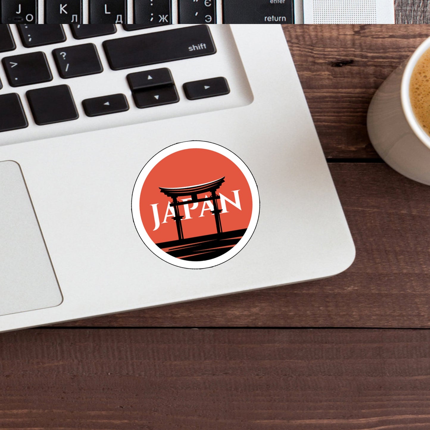 Japan Sticker,  Vinyl sticker, laptop sticker, Tablet sticker