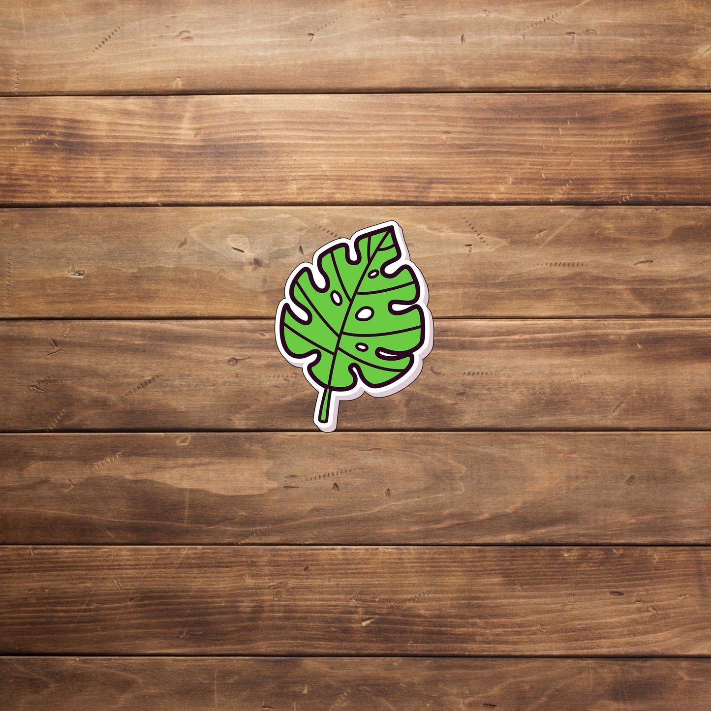 Leaf Sticker,  Vinyl sticker, laptop sticker, Tablet sticker
