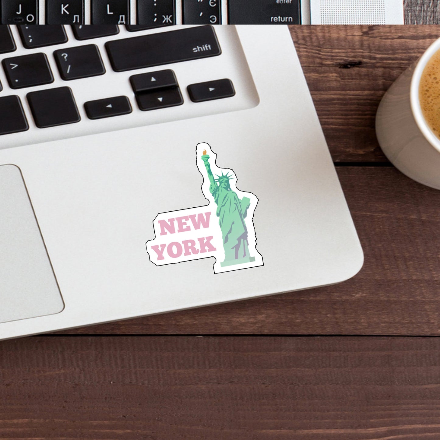 New York  Sticker,  Vinyl sticker, laptop sticker, Tablet sticker