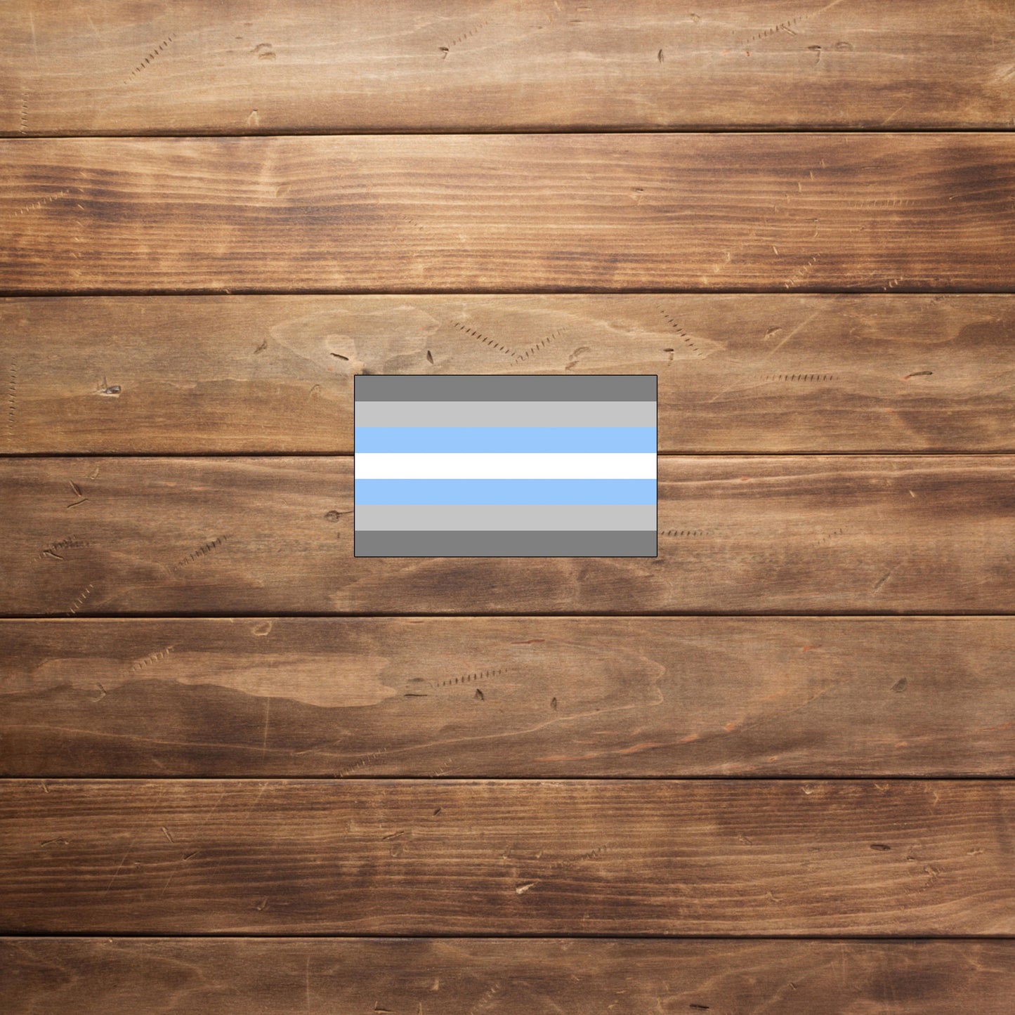 Demiboy Pride Flag Sticker