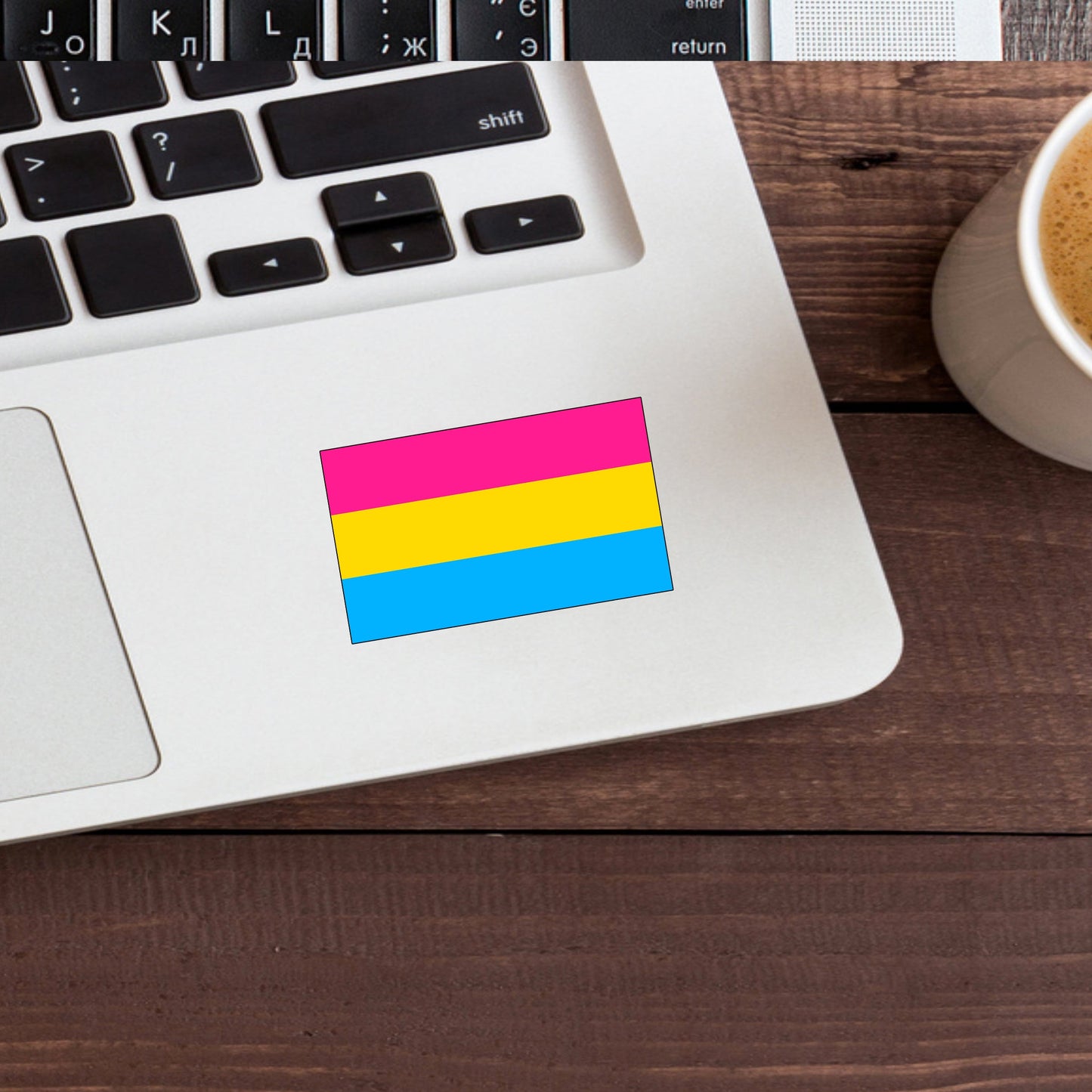 Pansexual Pride Flag Sticker