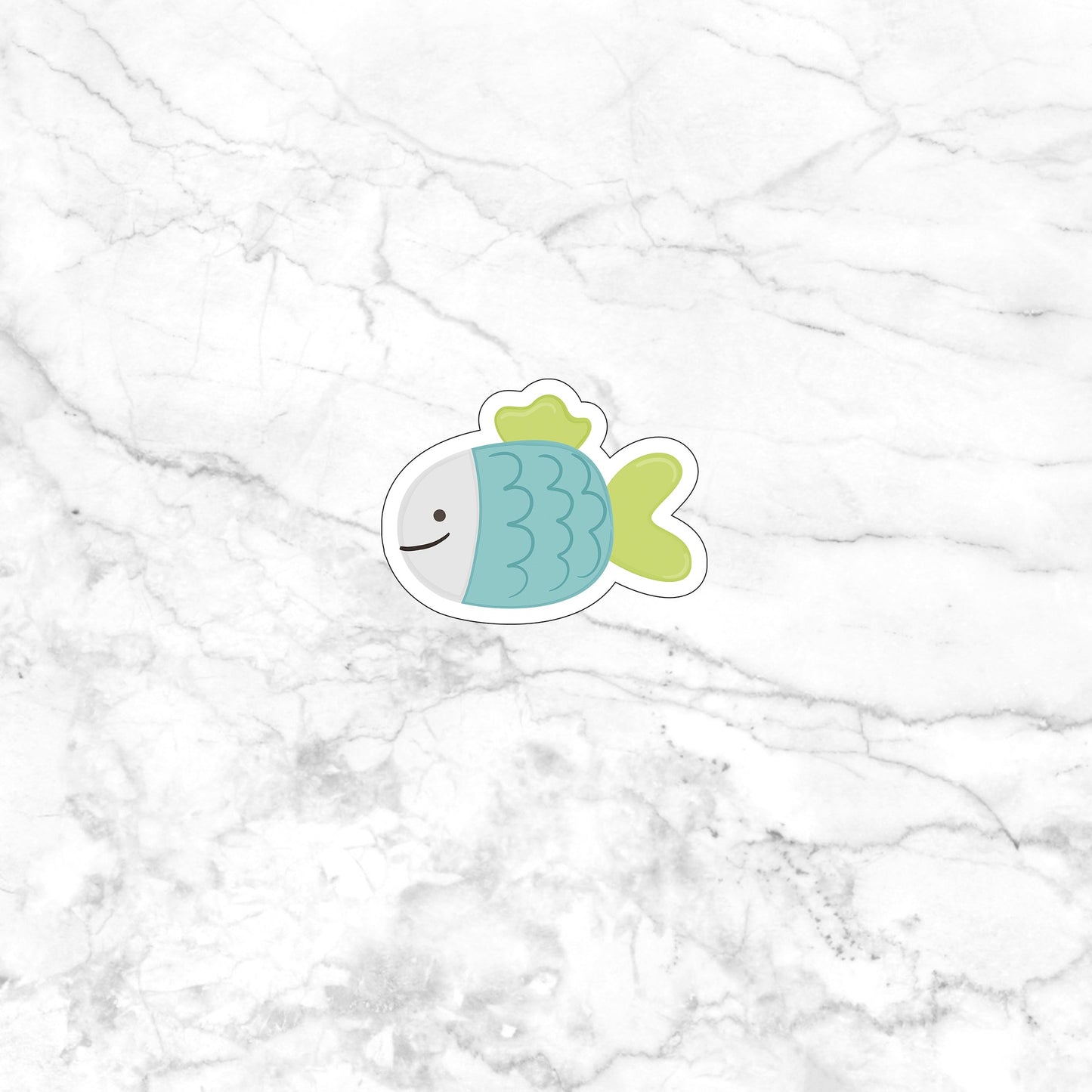 Baby Sticker, fish sticker