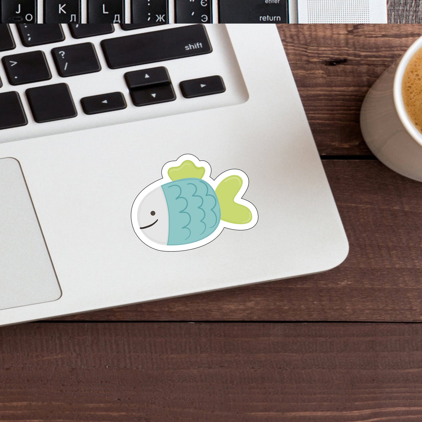Baby Sticker, fish sticker