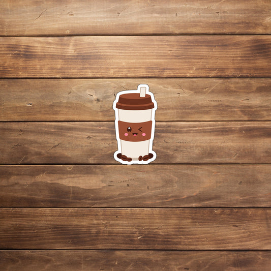 Coffee With Expression Sticker
