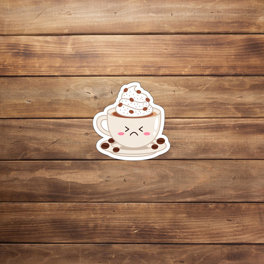Coffee With Expression Sticker