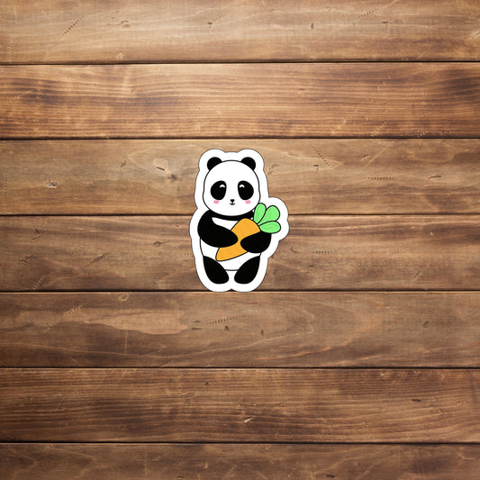 Cute Easter Panda Sticker