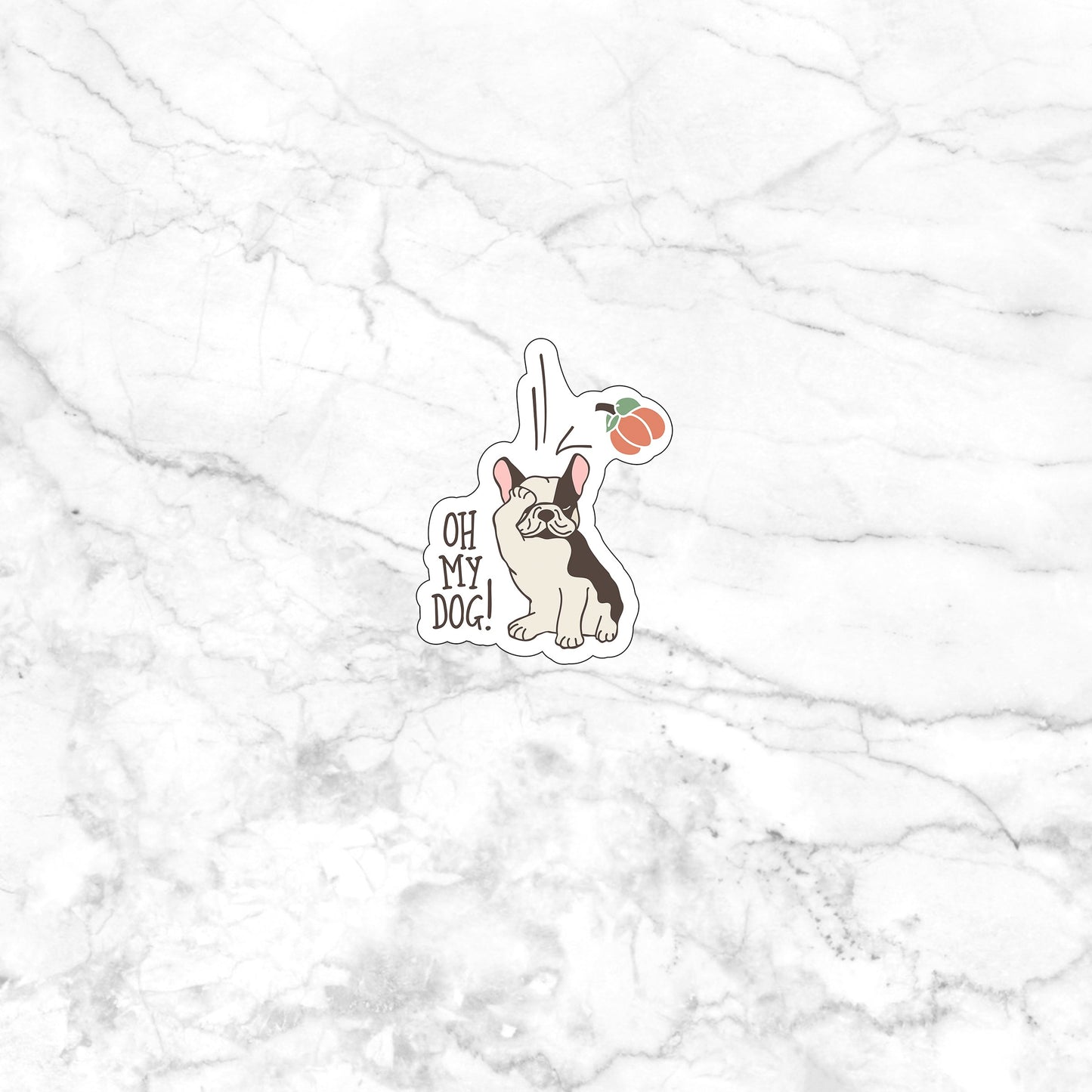 Halloween Stiker, Dog