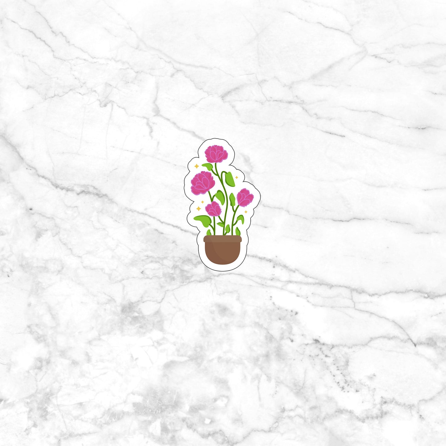 Flower Sticker