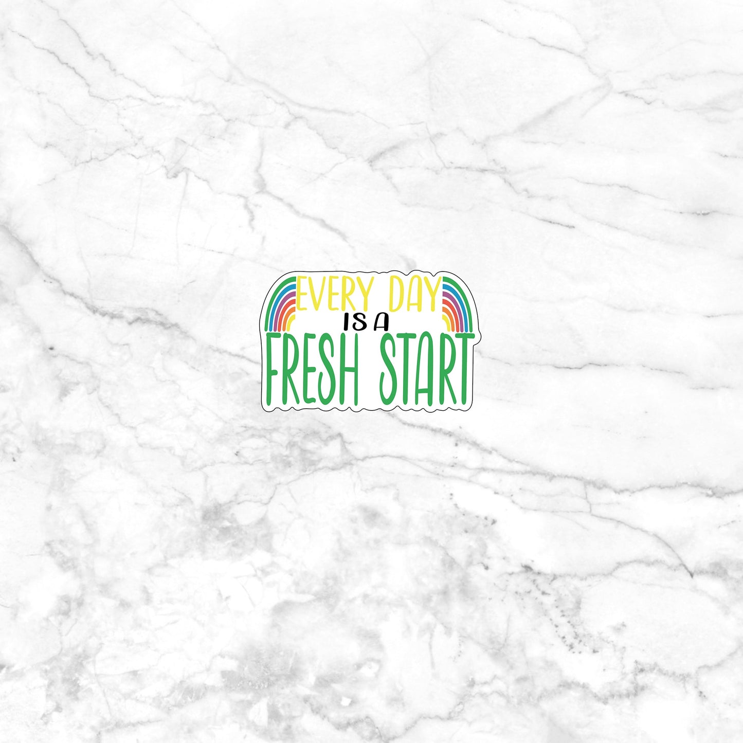 Fresh Start sticker