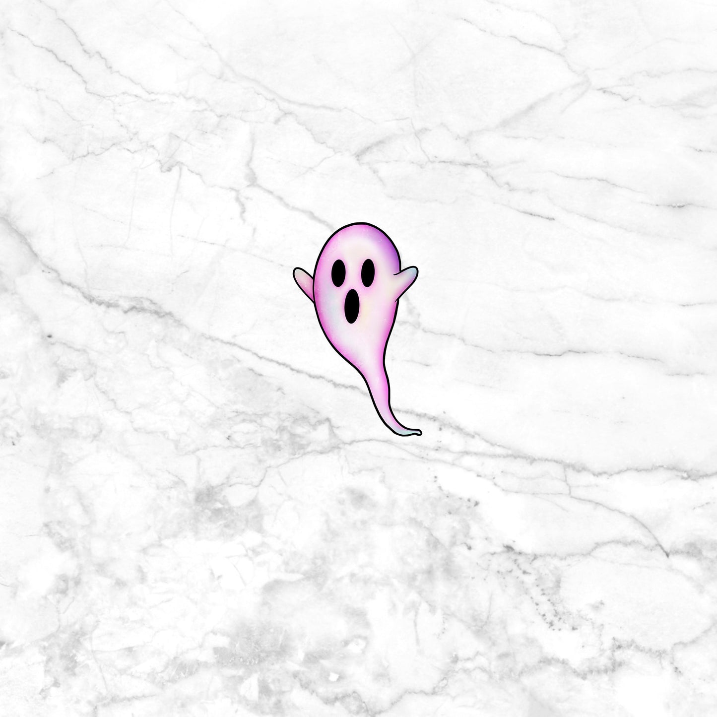 Pastal Goth Sticker,  Ghost Sticker