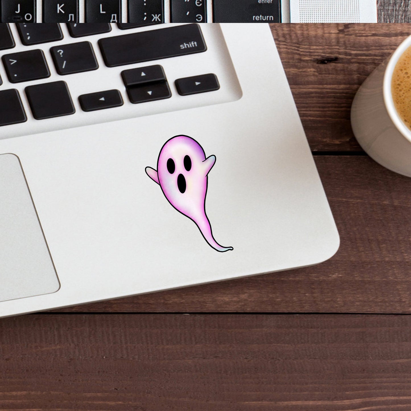 Pastal Goth Sticker,  Ghost Sticker