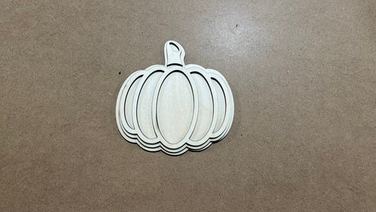 Fall Pumpkin Sign KIT , Laser cut Fall Design KIT  , Multi Layer Fall DIY KIT