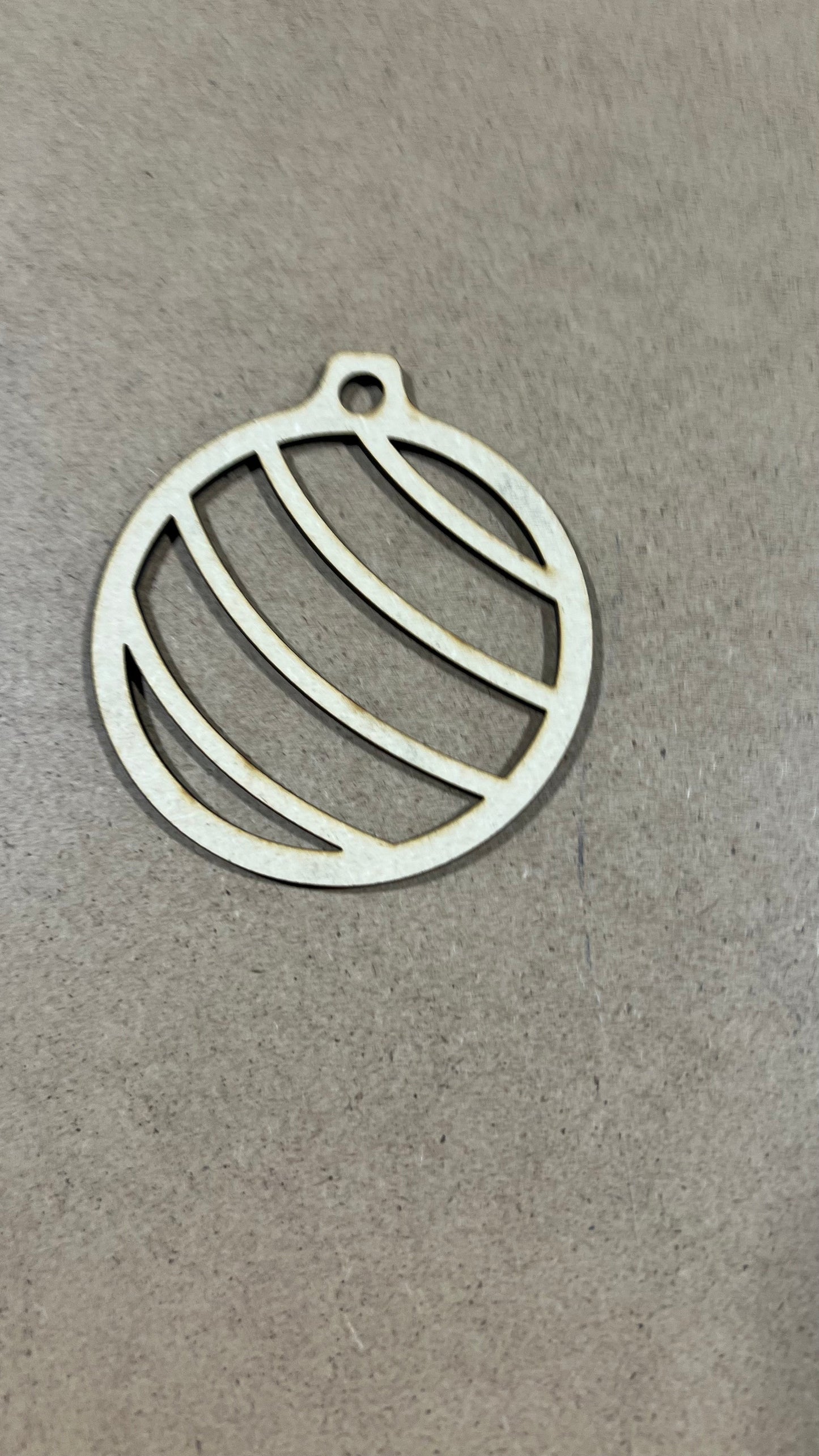 Ornament ,  Laser Engraved Ornament , Christmas Ornament