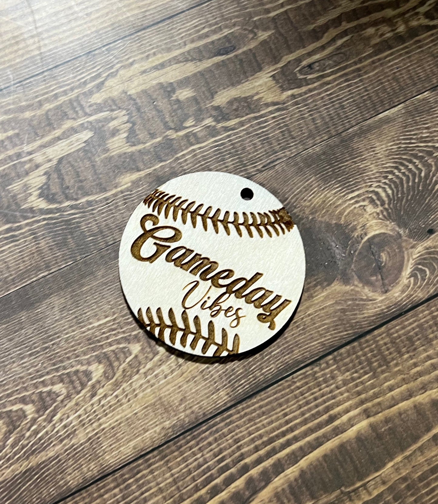 Game Day Vibes, Baseball Keychains