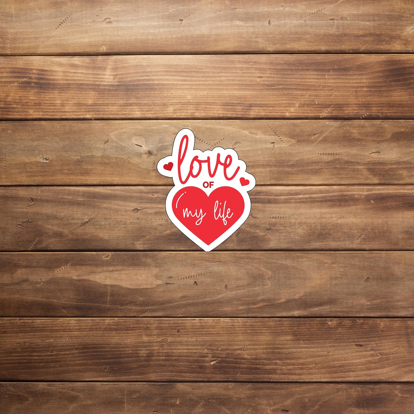 Love With Hear Sticker