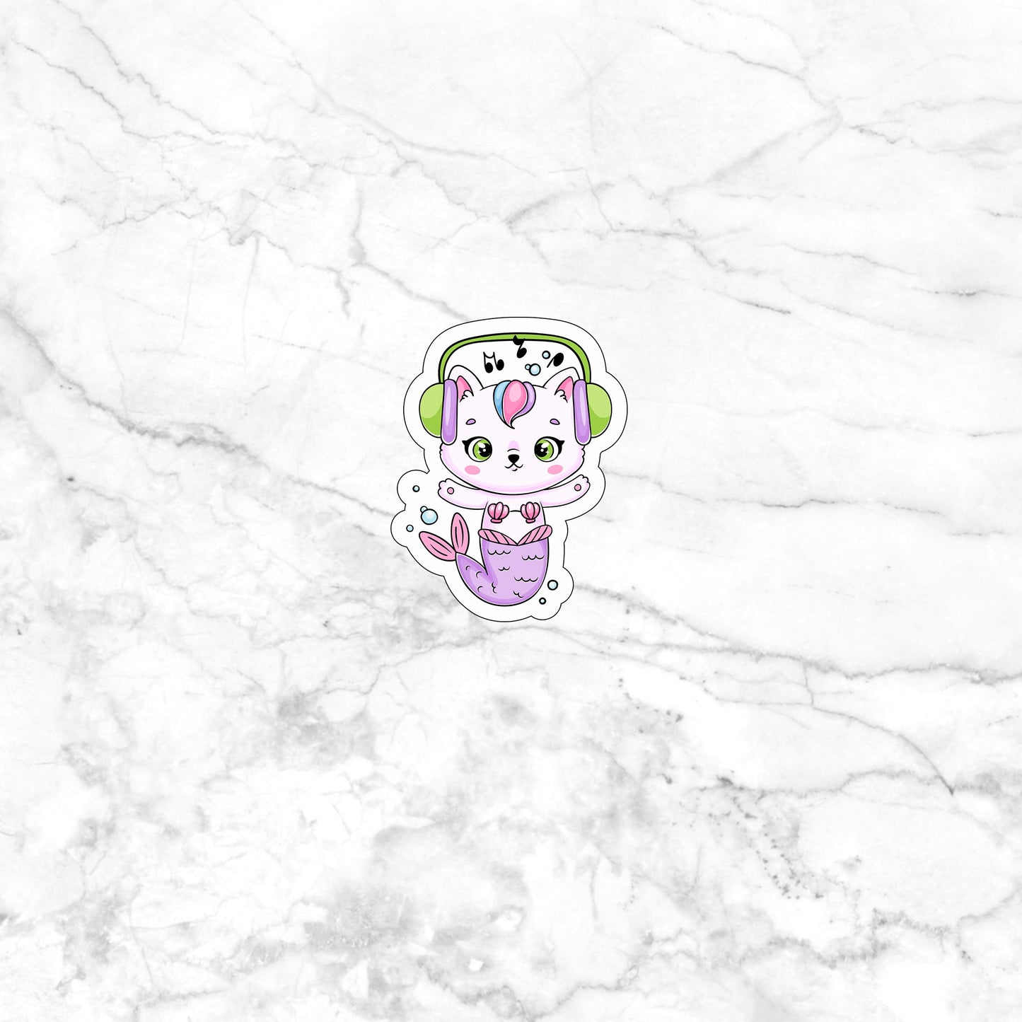 MERMAID CAT Sticker
