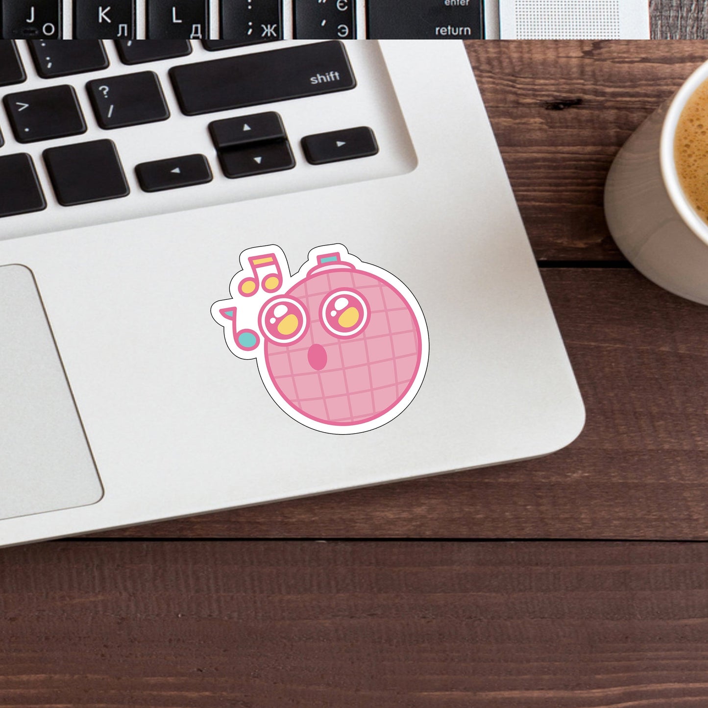 Music Party Kawaii Sticker