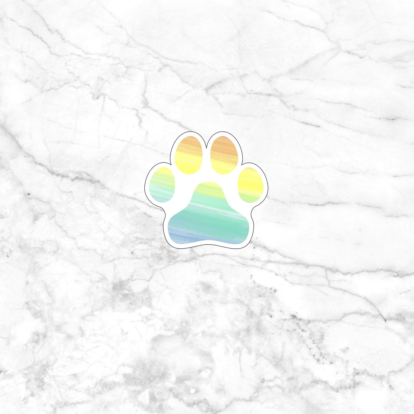 Paw Sticker,  Paw sticker 0 Sticker