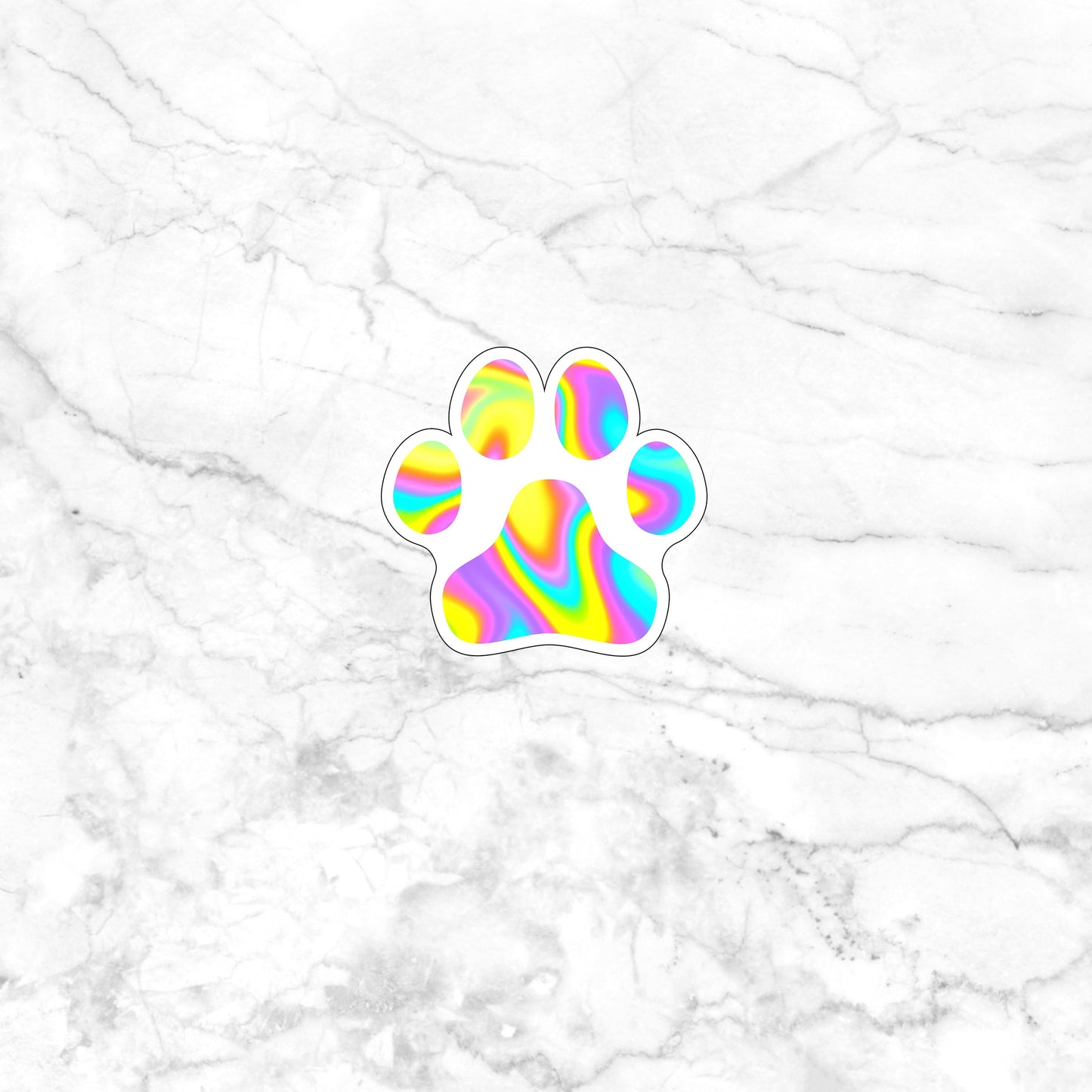 Paw Sticker,  Paw sticker 0 Sticker