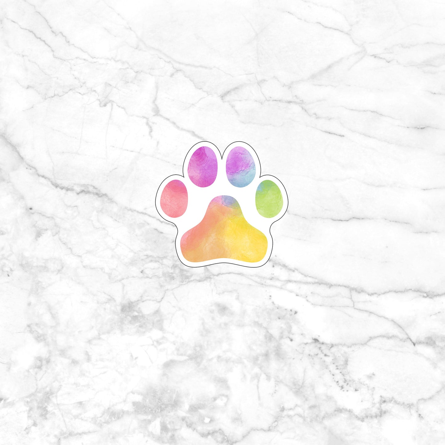 Paw Sticker,  Paw sticker  Sticker