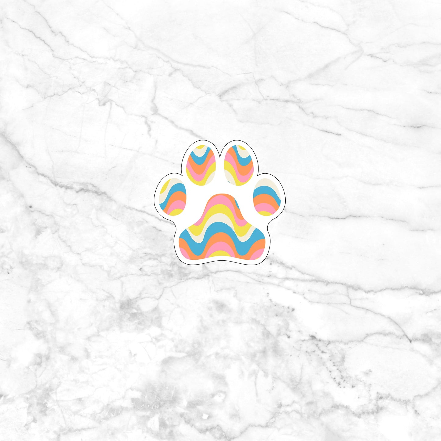 Paw Sticker,  Paw sticker 0 Sticker