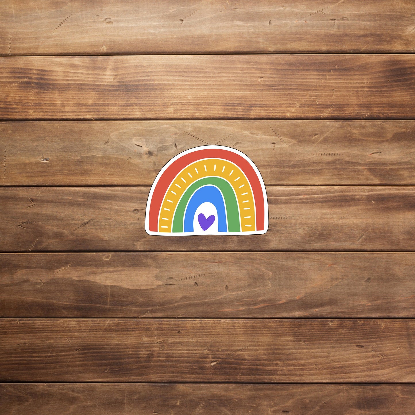 Rainbow, Vinyl Sticker, Laptop Sticker, Laptop Decal