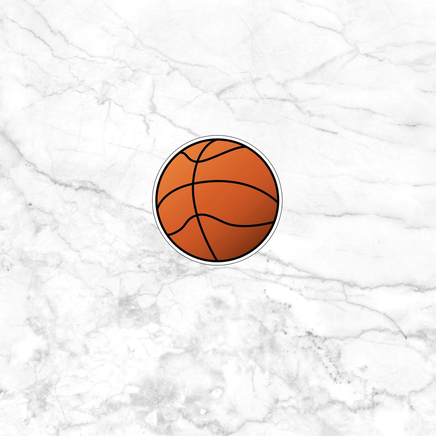 Sports Balls Stickers Stickers, Basketball Sticker