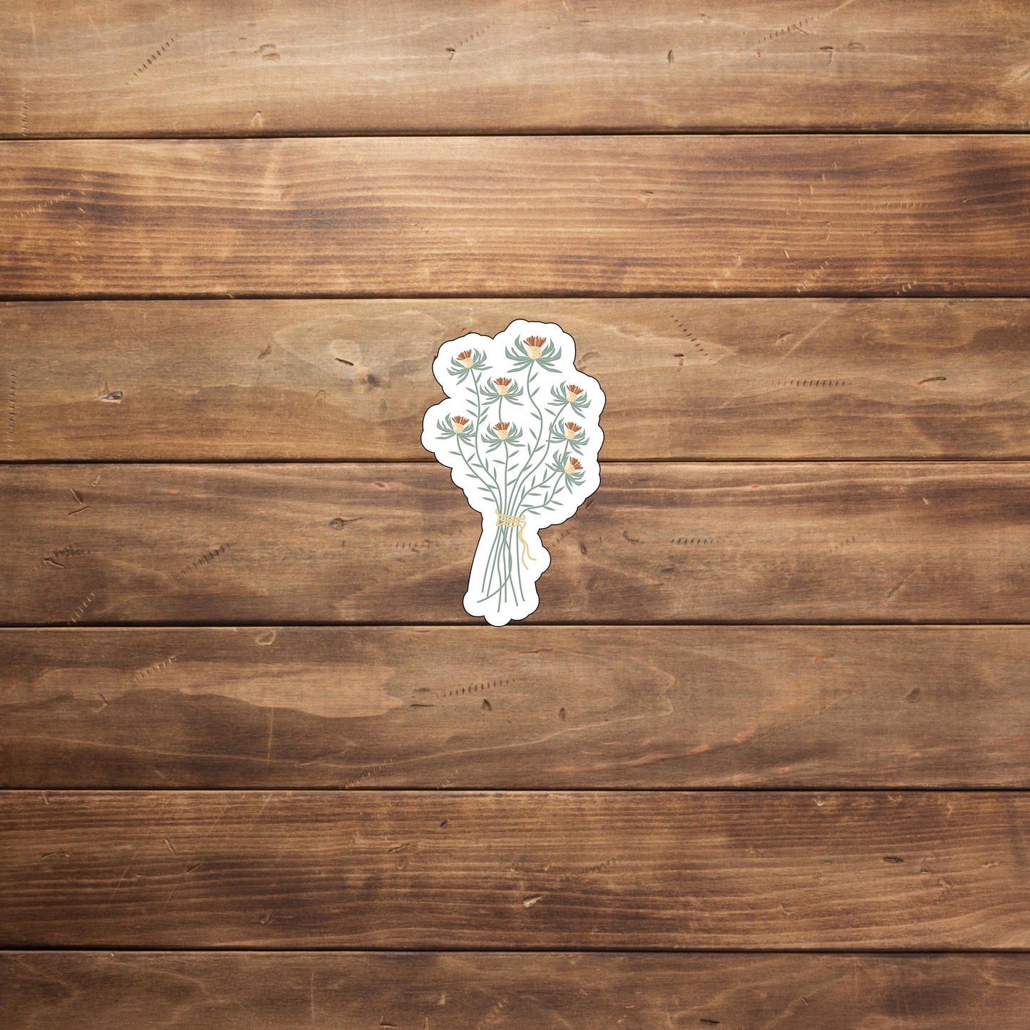 Spring Flower Bouquet Sticker