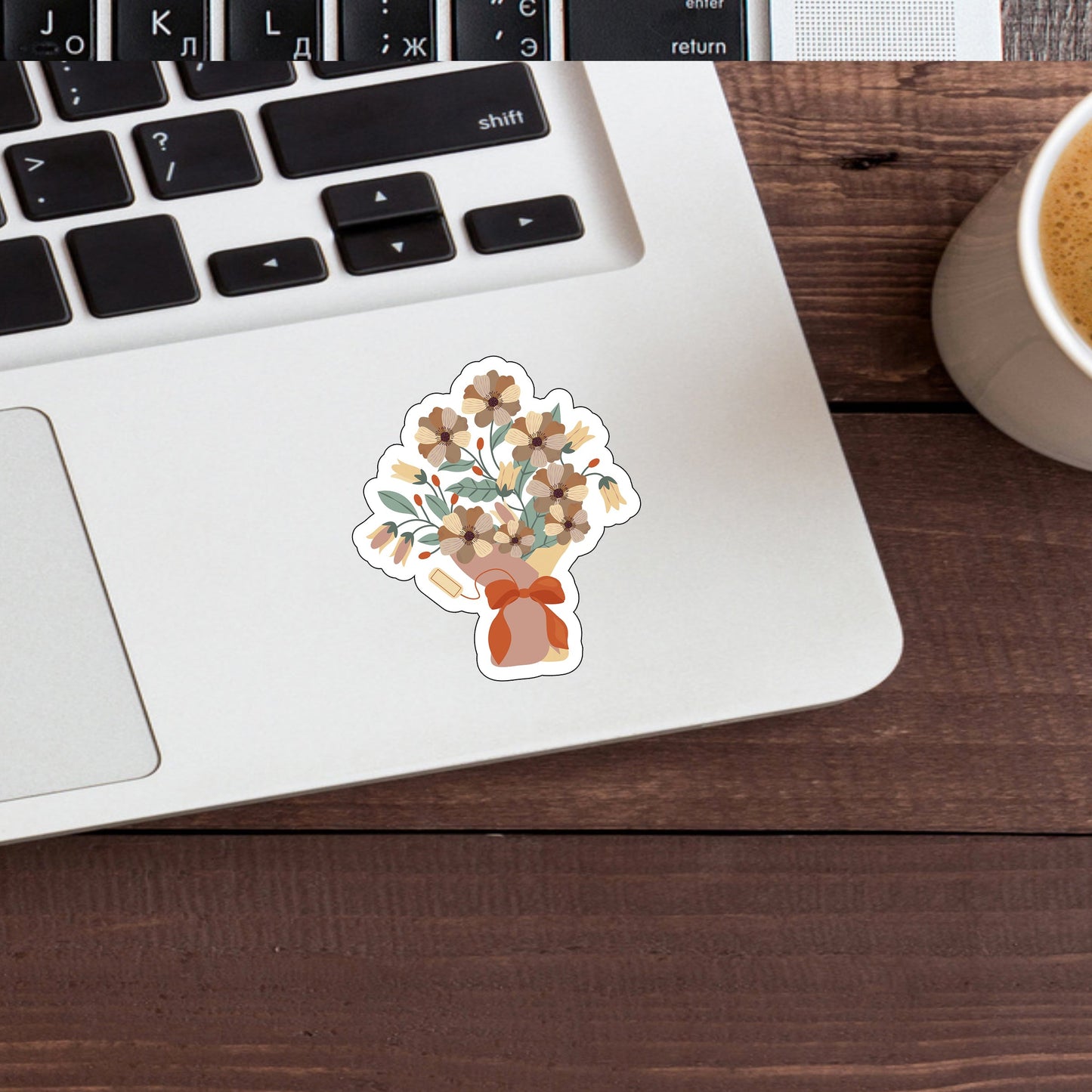 Spring Flower Bouquet Sticker