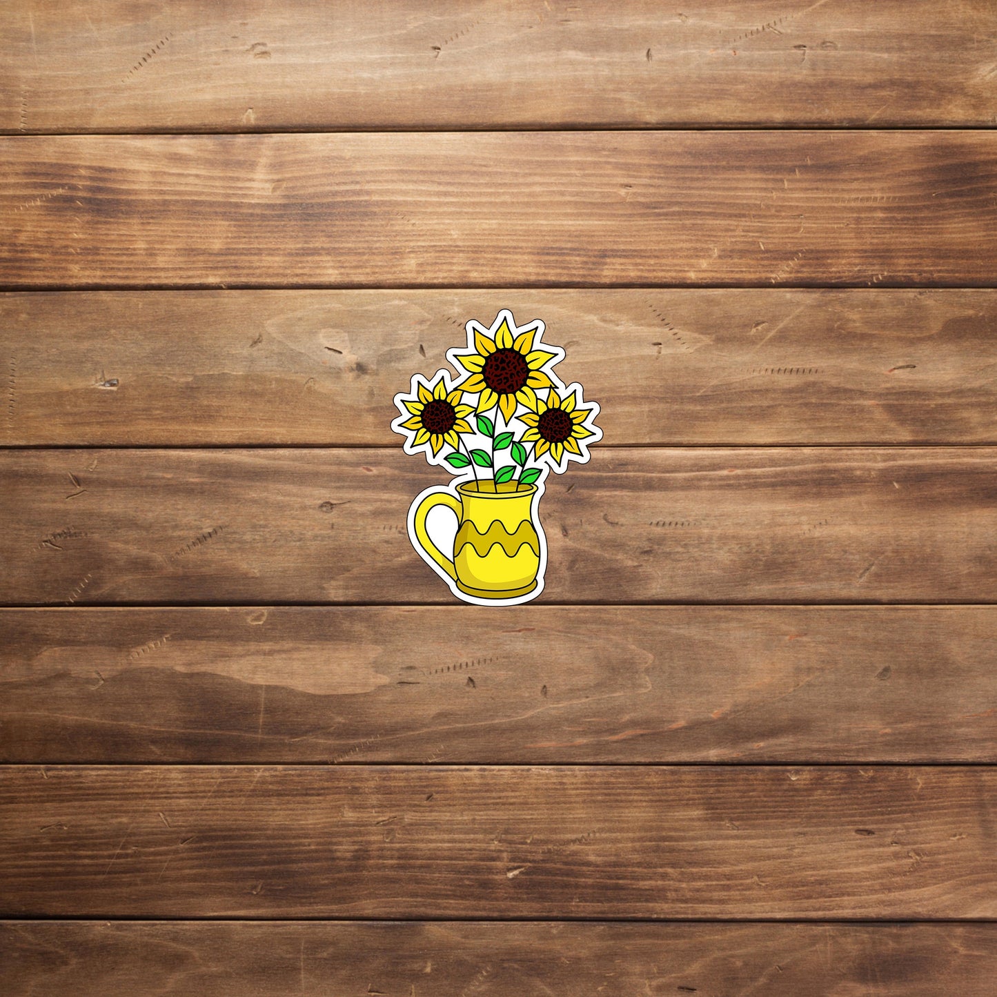 Spring Sunflower Sticker
