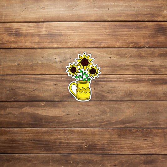Spring Sunflower Sticker