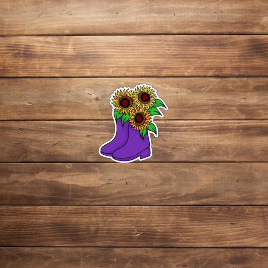 Spring Sunflower Sticker