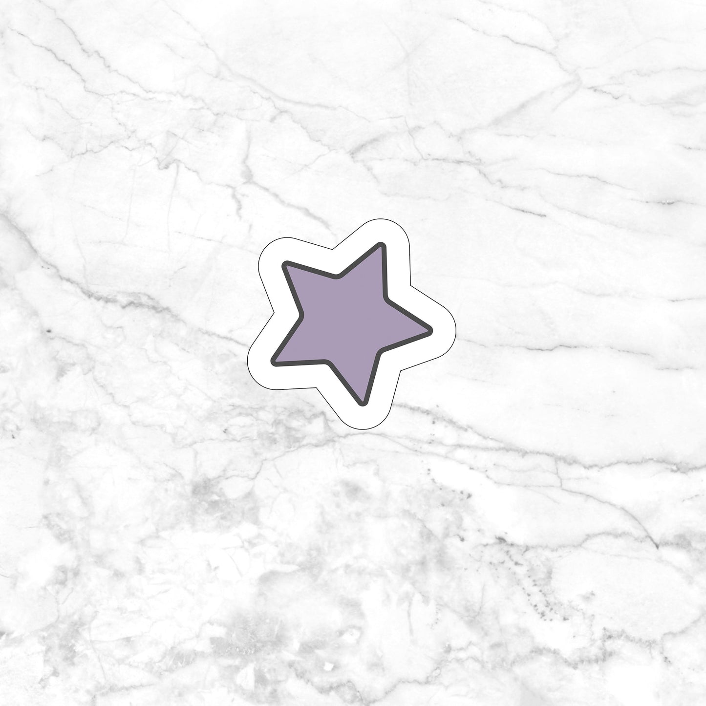 Star Purple  Sticker