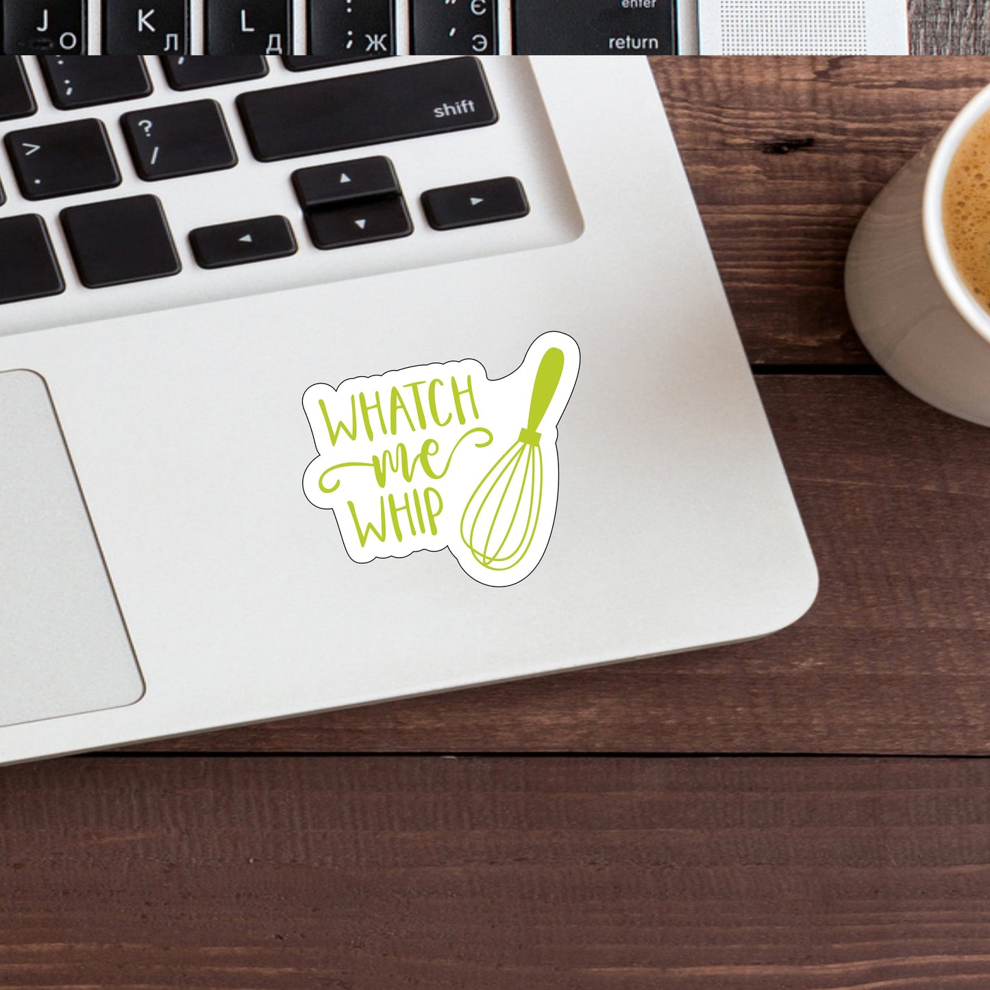 Whip Sticker