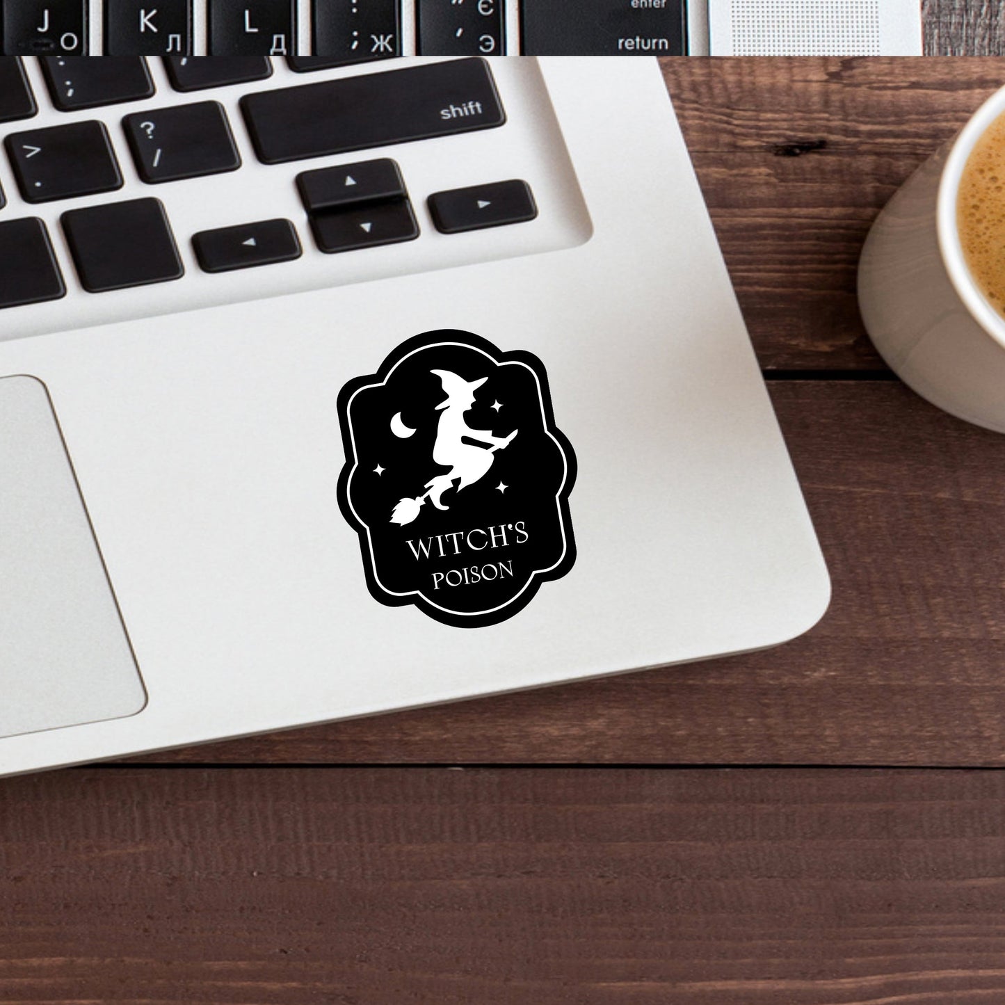 Witchs poison  Sticker,  Vinyl sticker, laptop sticker, Tablet sticker