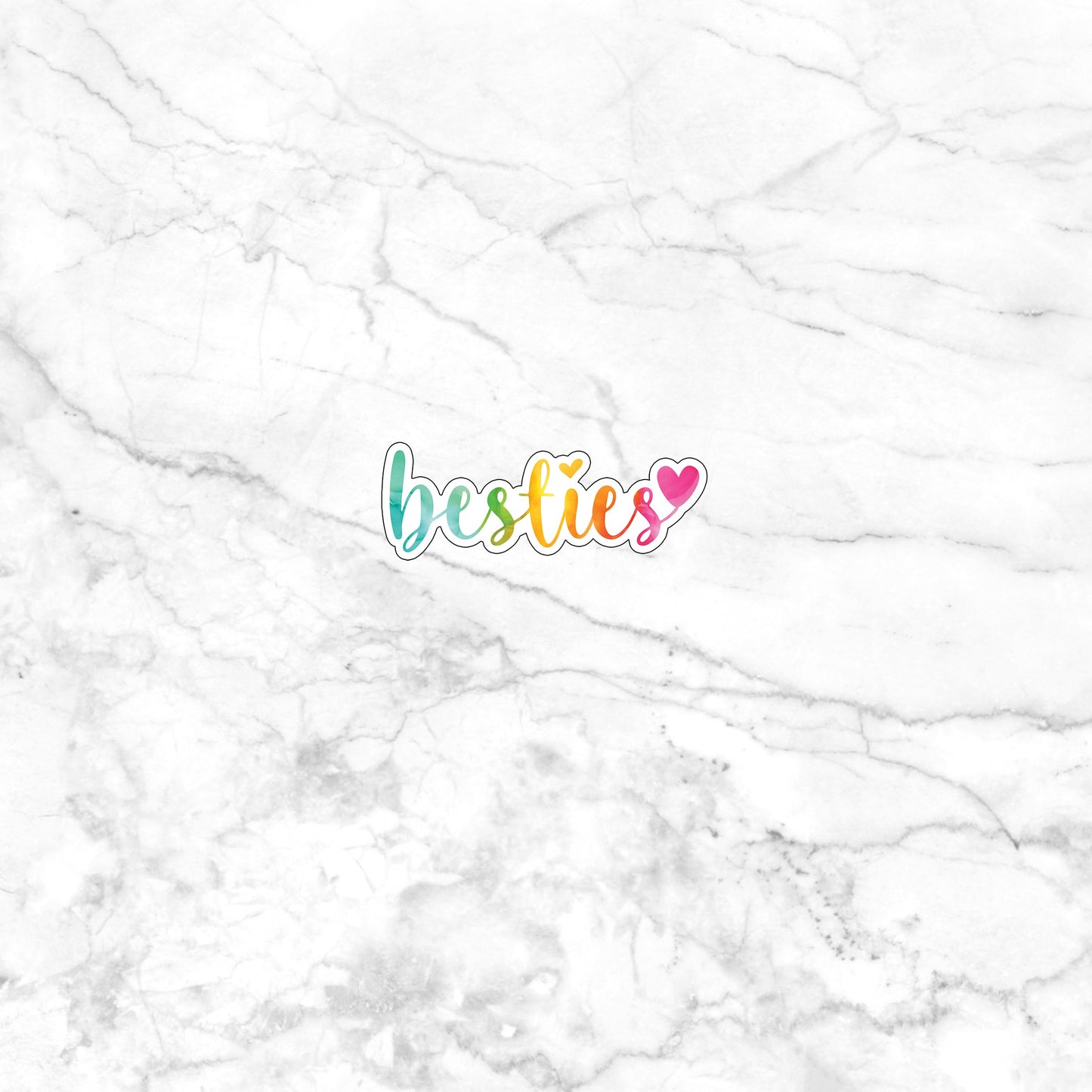 Friendship Sticker, besties sticker Sticker