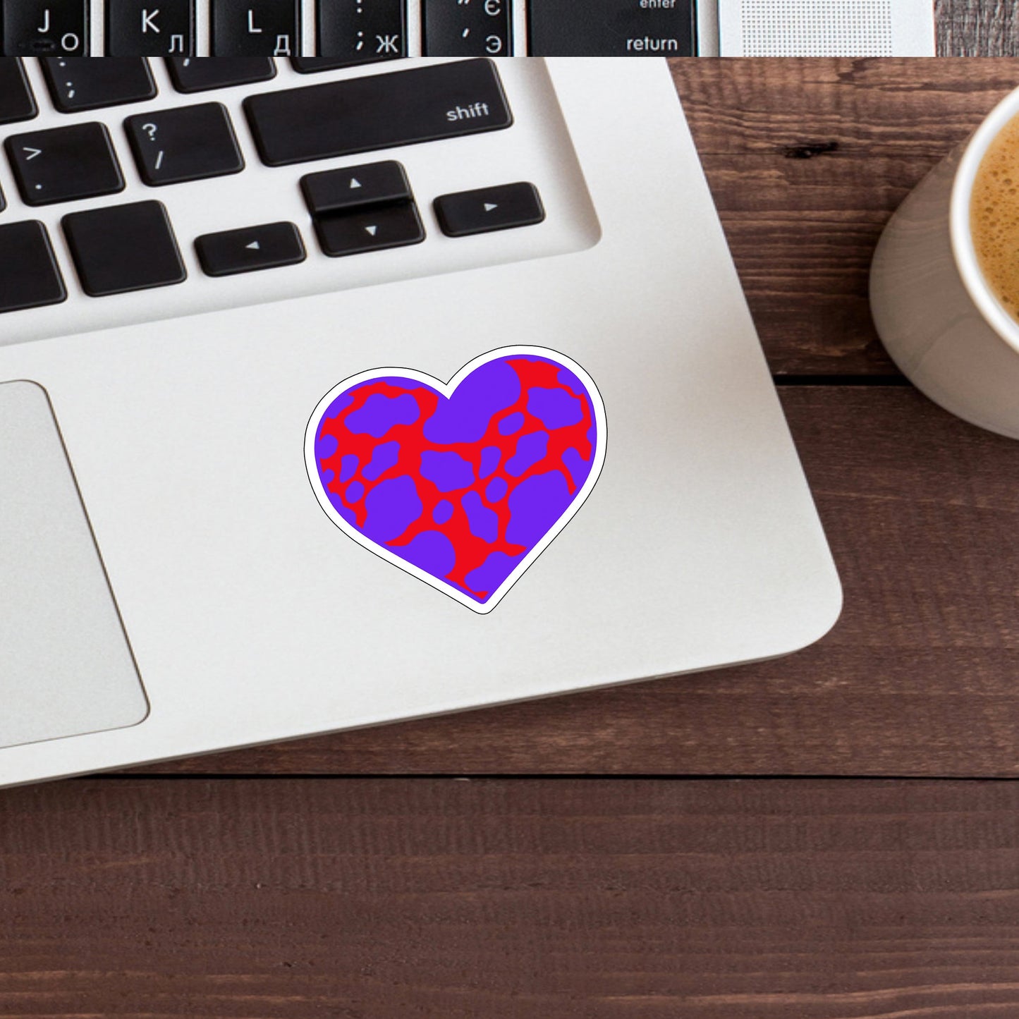 Heart  Sticker,  Vinyl sticker, laptop sticker, Tablet sticker