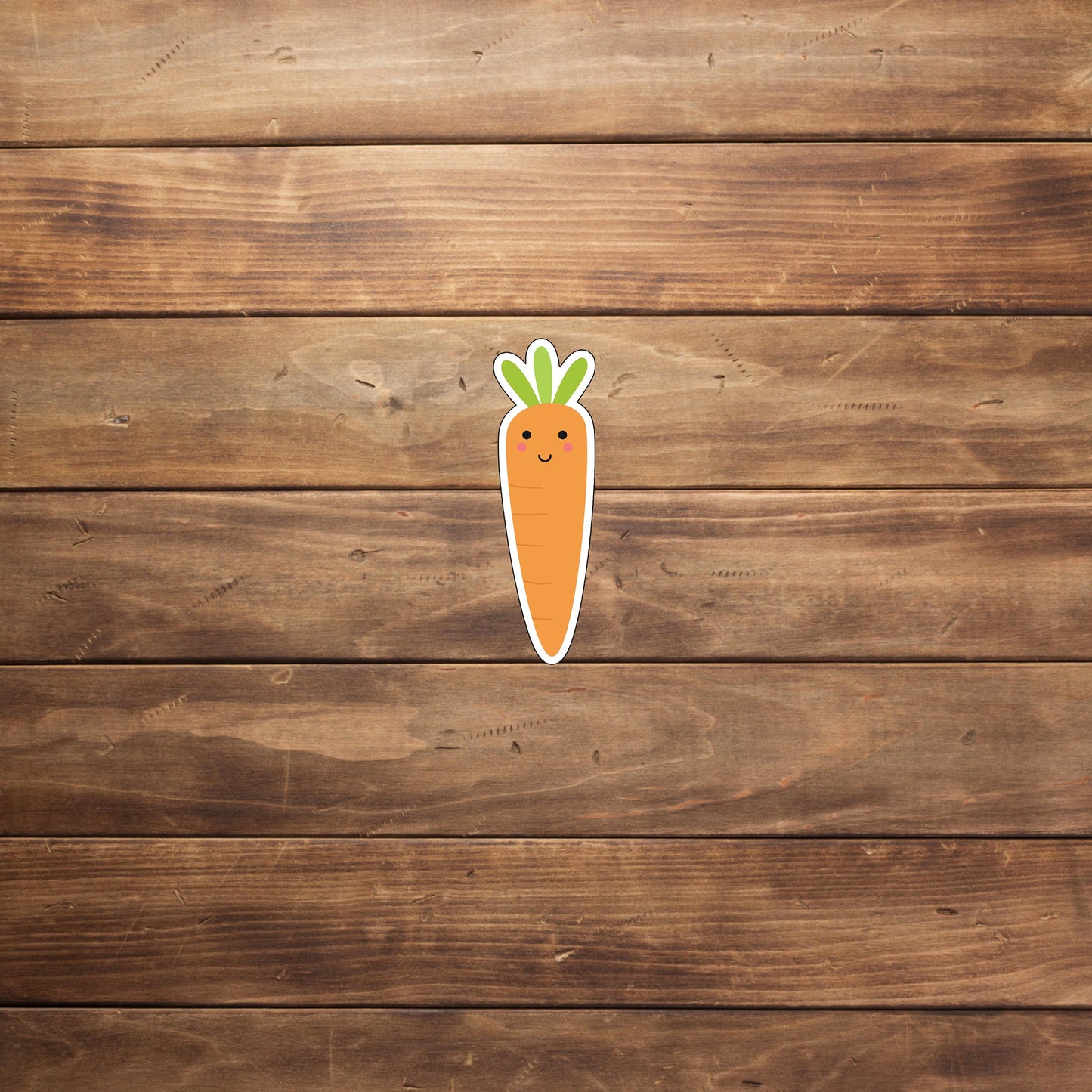Fruit and Veg Stickers, carrot sticker
