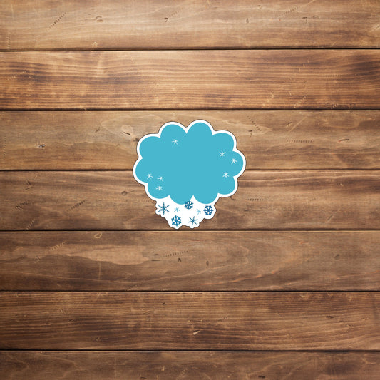 Winter Sticker, cloud sticker Sticker