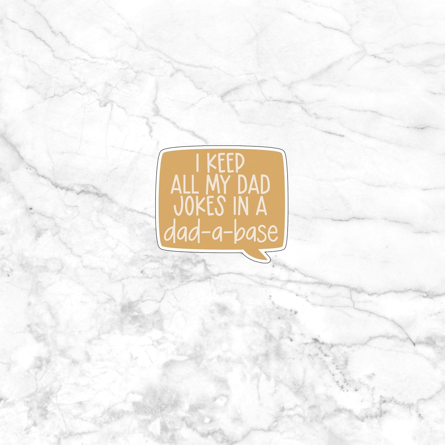 dad jokes sticker Sticker