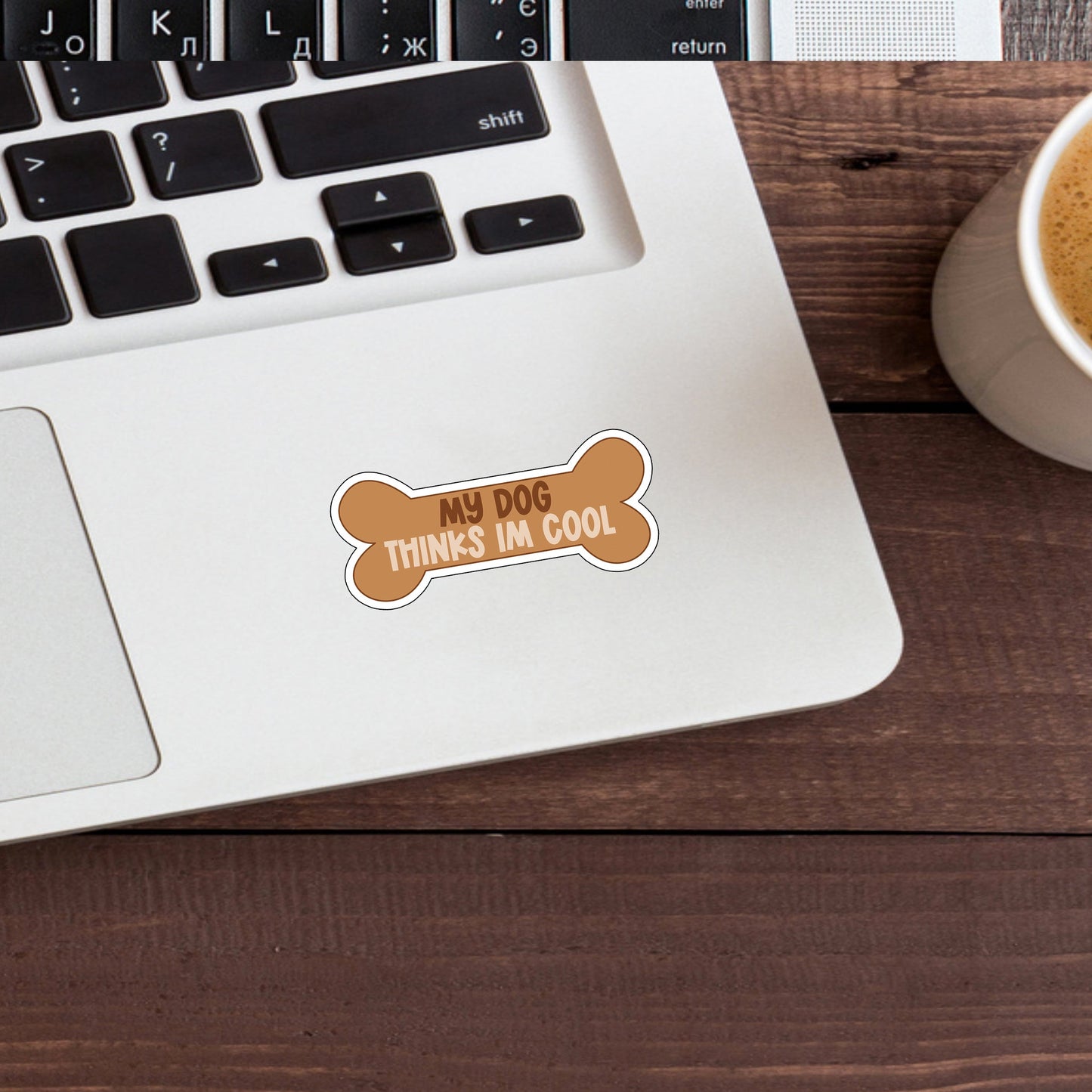 dog bone sticker Sticker
