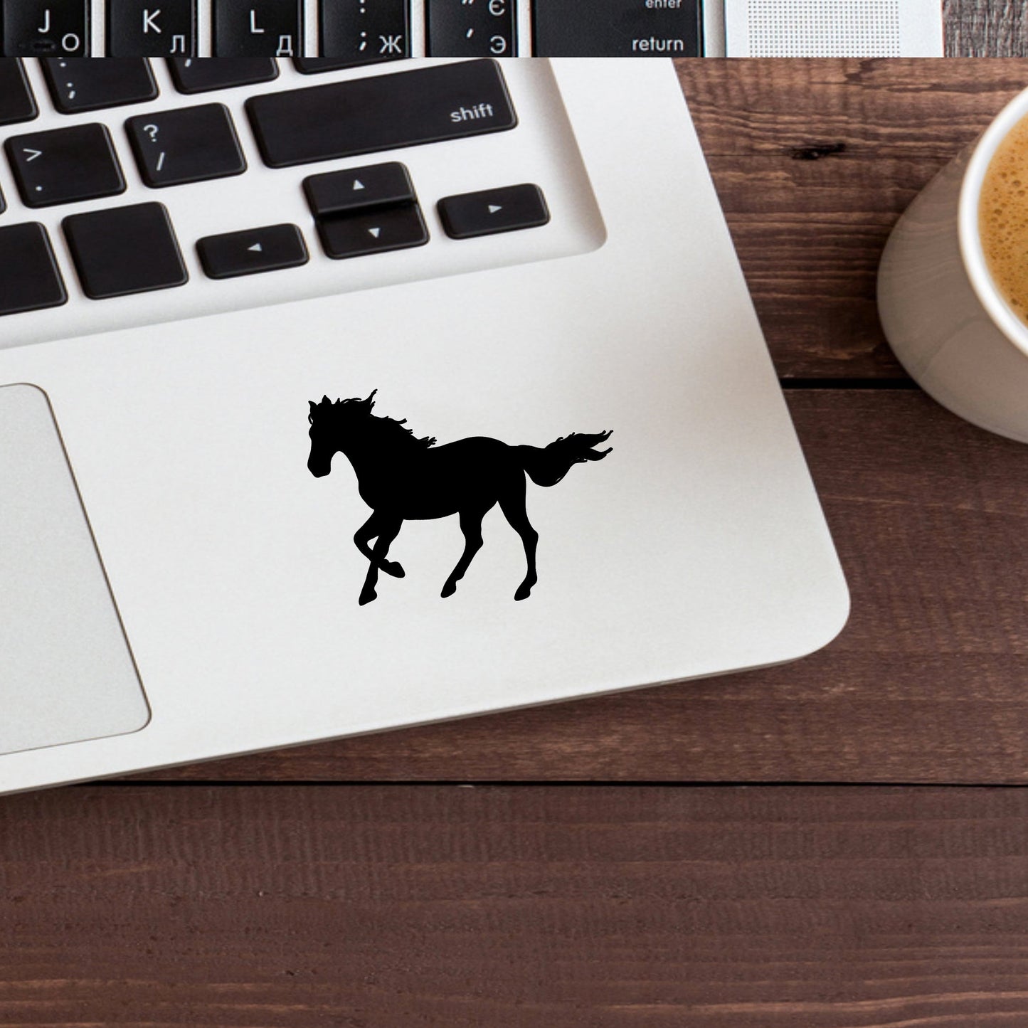 Horse Vinyl Sticker , car decal , laptop decal , window decal ,