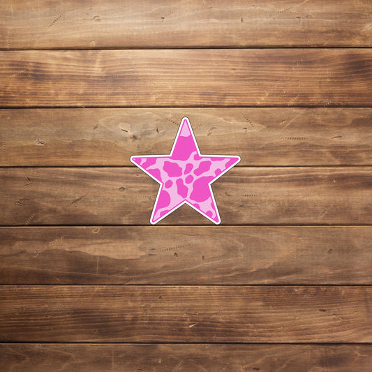 hotpinkSTAR Sticker, Vinyl sticker, laptop sticker, Tablet sticker