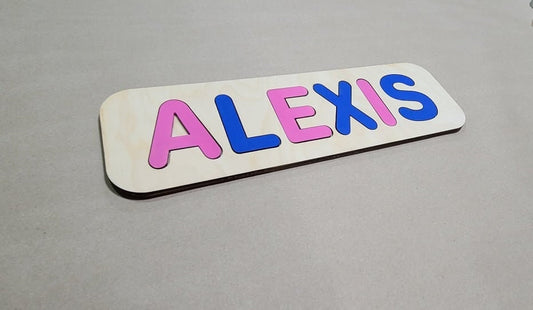 Personalized Name Puzzle , Baby Shower , 1st Birthday
