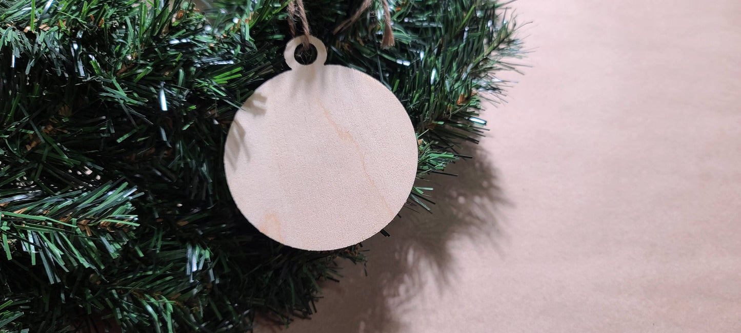 Our First Christmas Together Ornament, Christmas Ornament, Couple Ornament,Wooden Ornament
