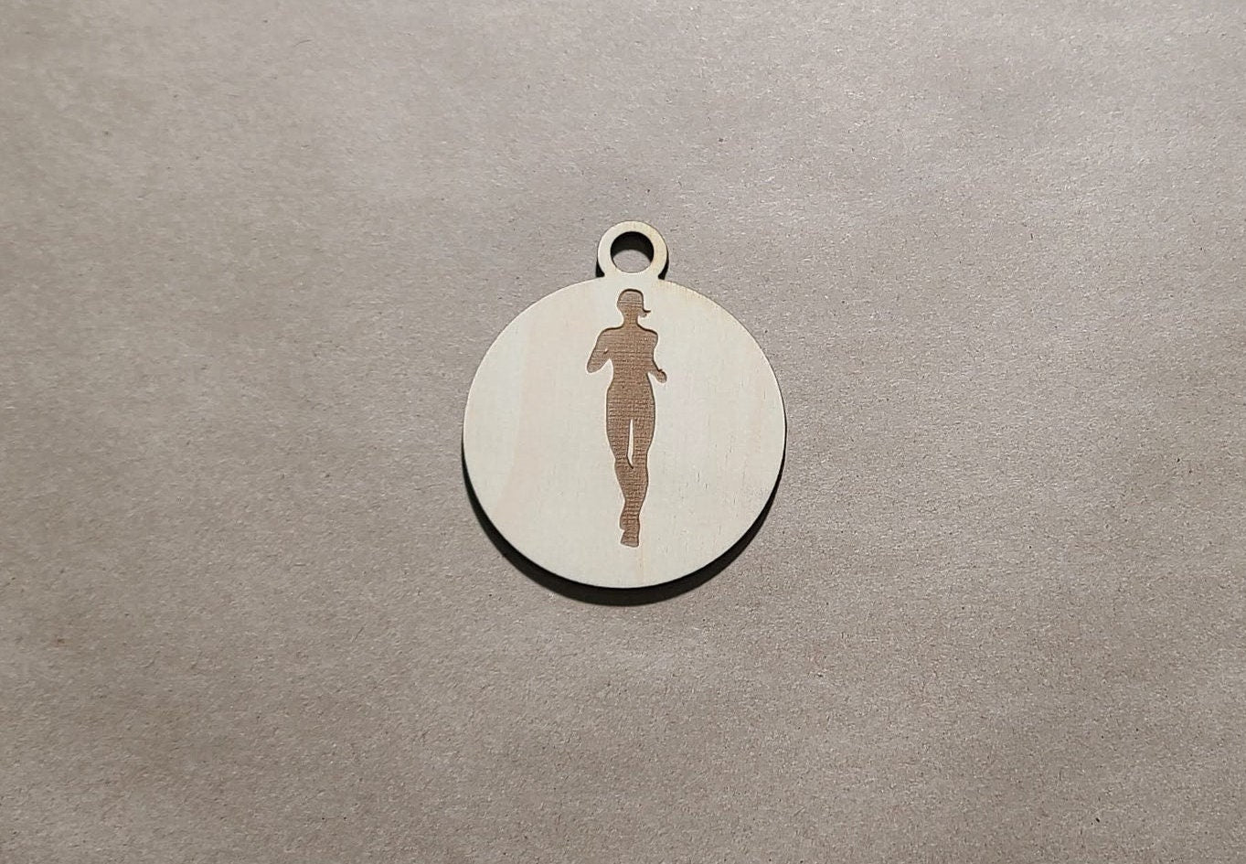 Running Ornament, Laser Engraved Ornament, Running Lover , Woman Runner